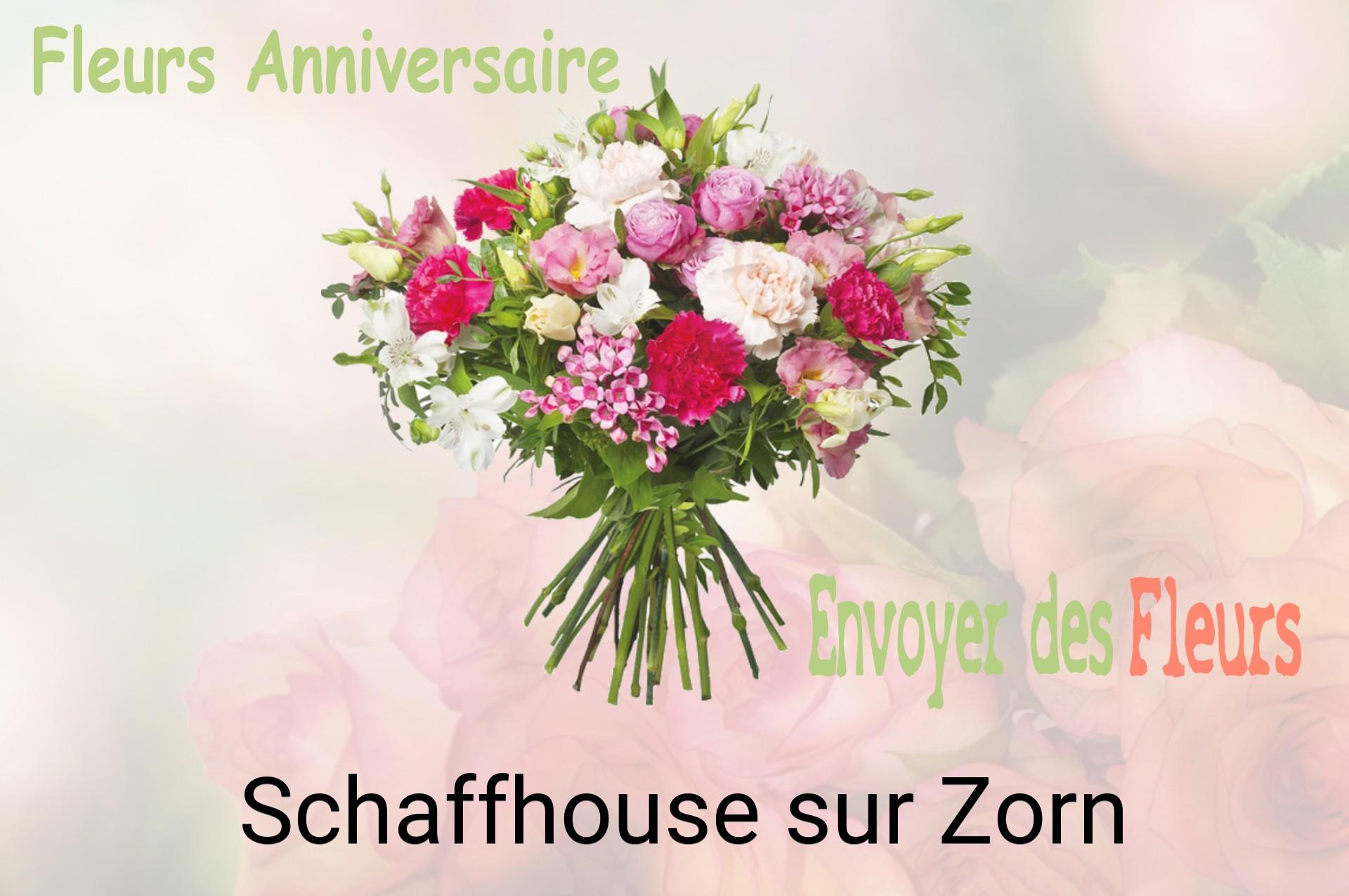 Bouquet de fleurs d’anniversaire livré à Schaffhouse-sur-Zorn